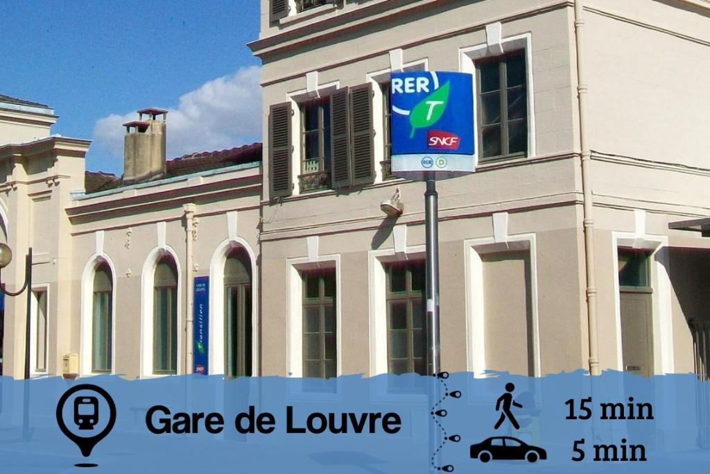 Smart House Airport Cdg, Asterix Apartment Louvres Luaran gambar